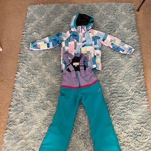 Phenix kids ski winter outfit